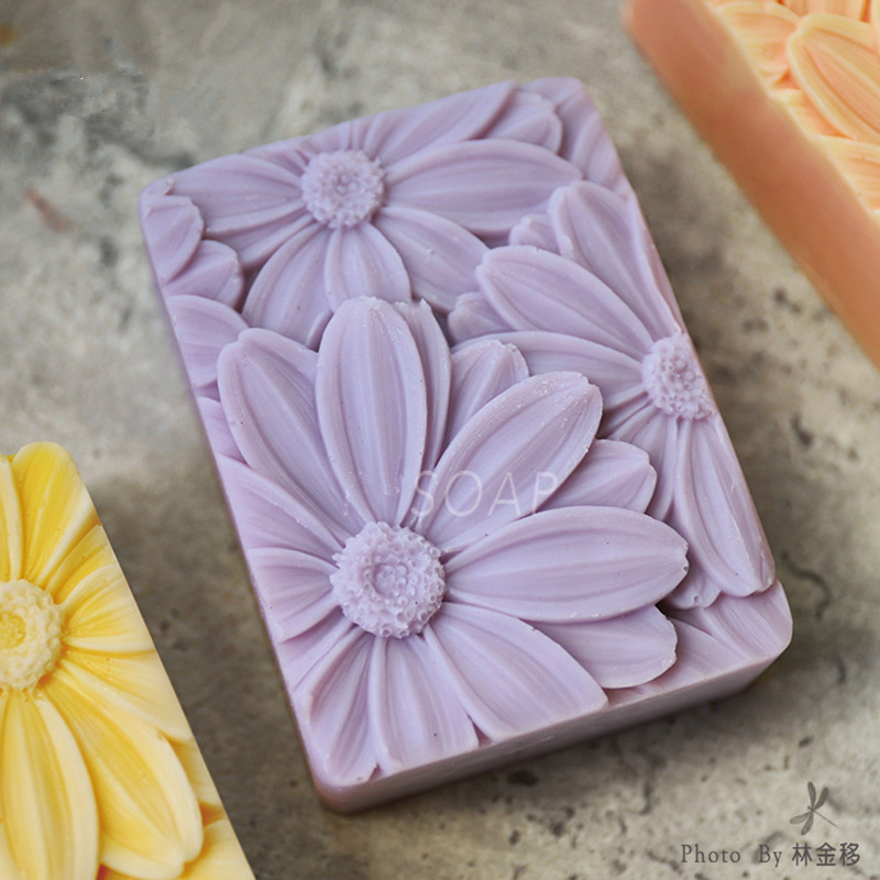 Soap Making Essentials - Nieuwste!! !3d Elegante Zonnebloem Zeep Schimmel