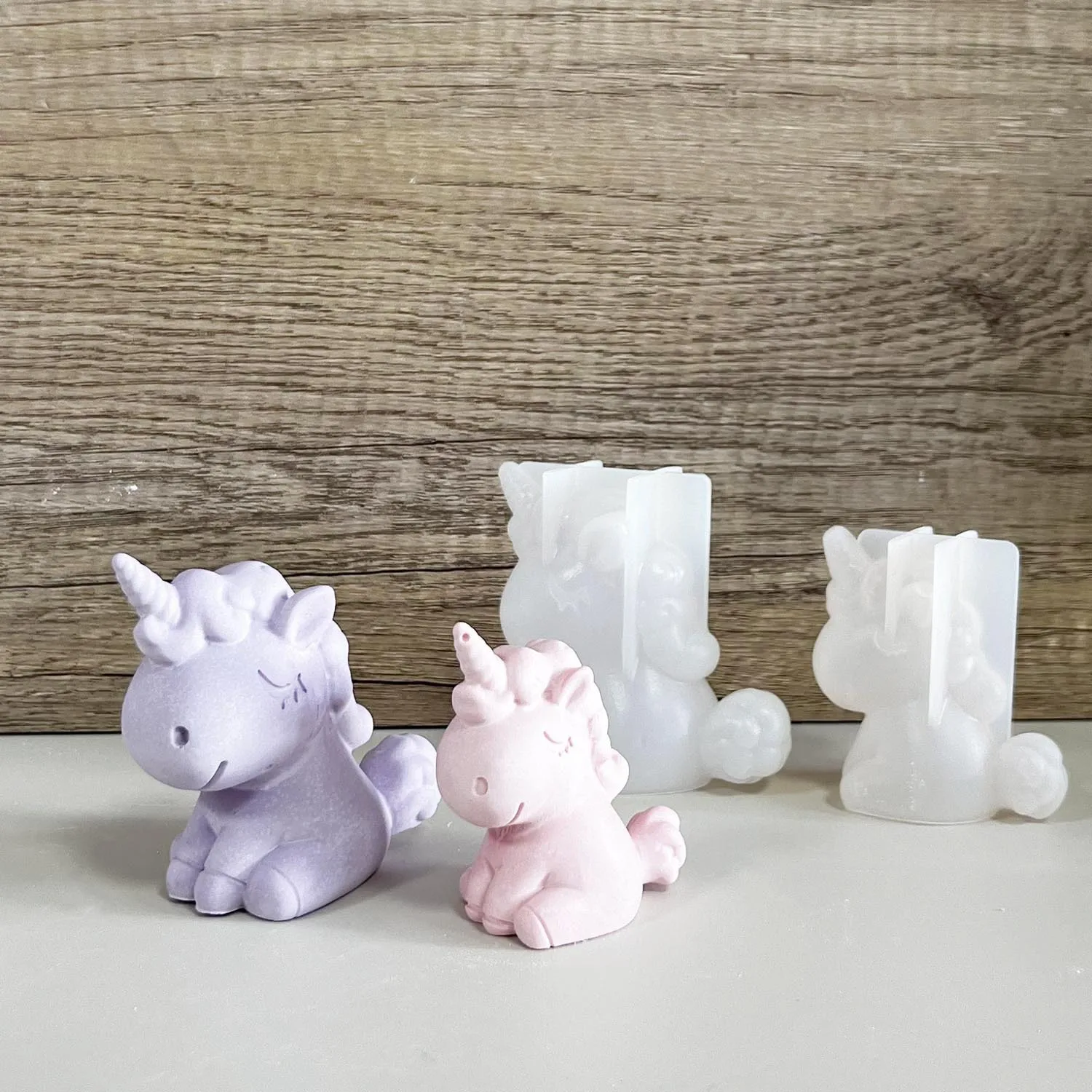 Soap Making Accessories - 3D Geometrische Siliconen Eenhoorn Kat Herten