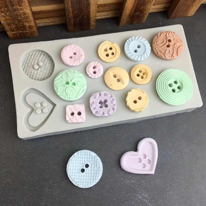 Soap Making Gloves - Knopvormige siliconen mal voor zeep en