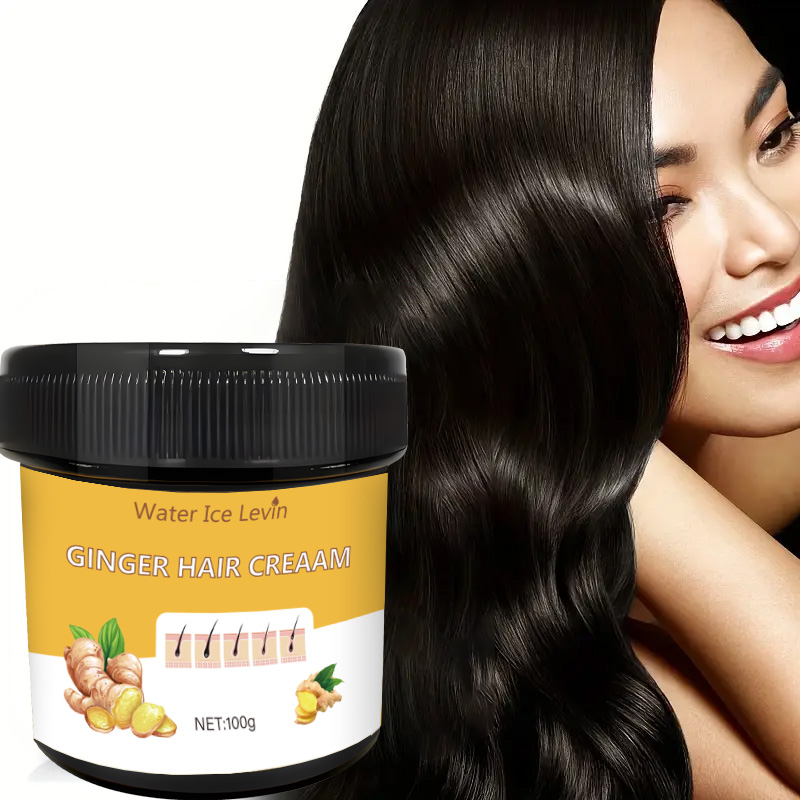 Coconut Oil Refined - Haarcrème met gembergeur, een hydraterende hoofdhuidmassageconditioner