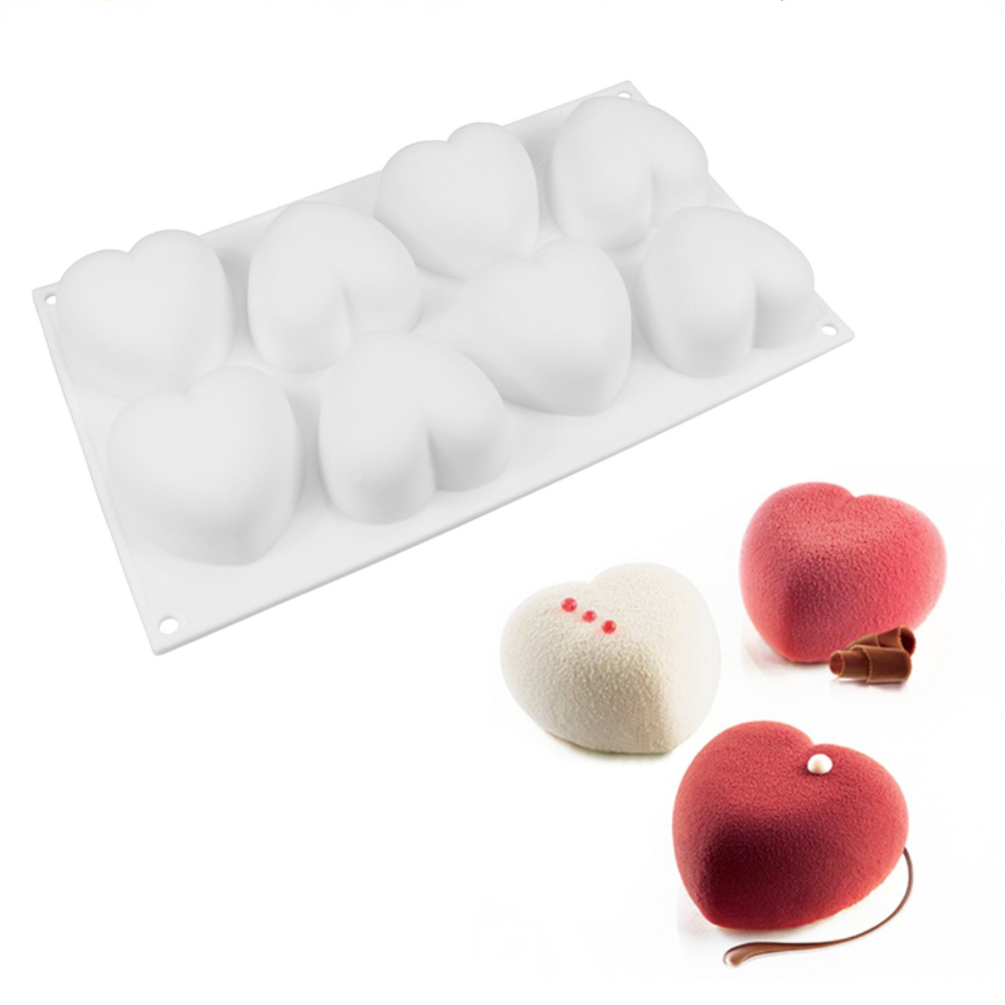 Soap Making Accessories - Liefde Hart Siliconen Zeep Schimmel Handgemaakte