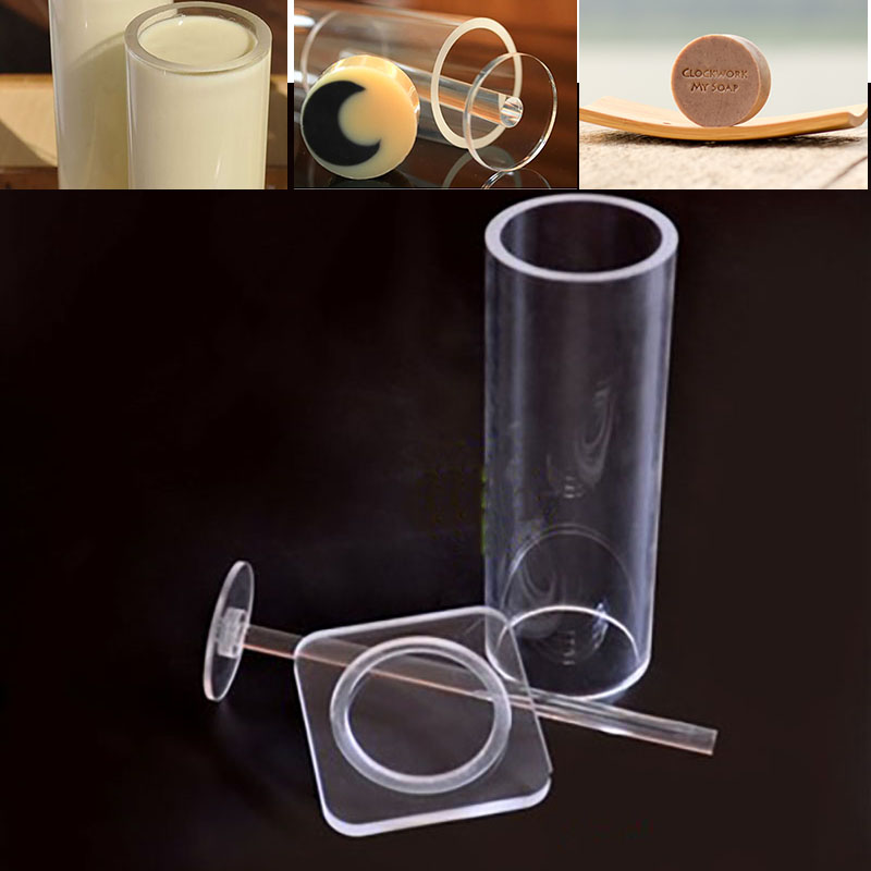 Soap Making Books - Verticale Cirkel Arylic Zeep Mold Mould