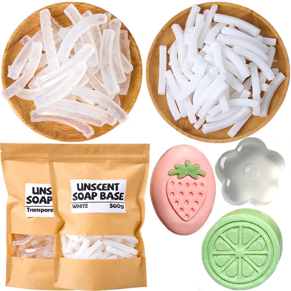 Soap Making With Soap Base - 500g Glycerine Zeepbasis DIY Handgemaakte Aromatherapie