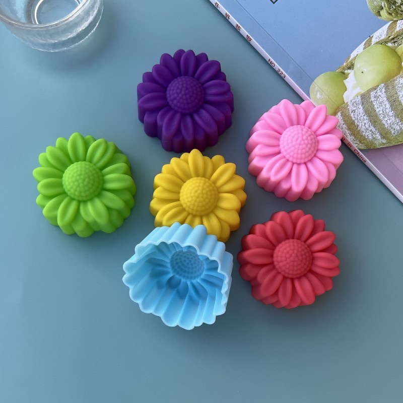 Soap Making Gloves - 6-delige set antiaanbak siliconen mal met