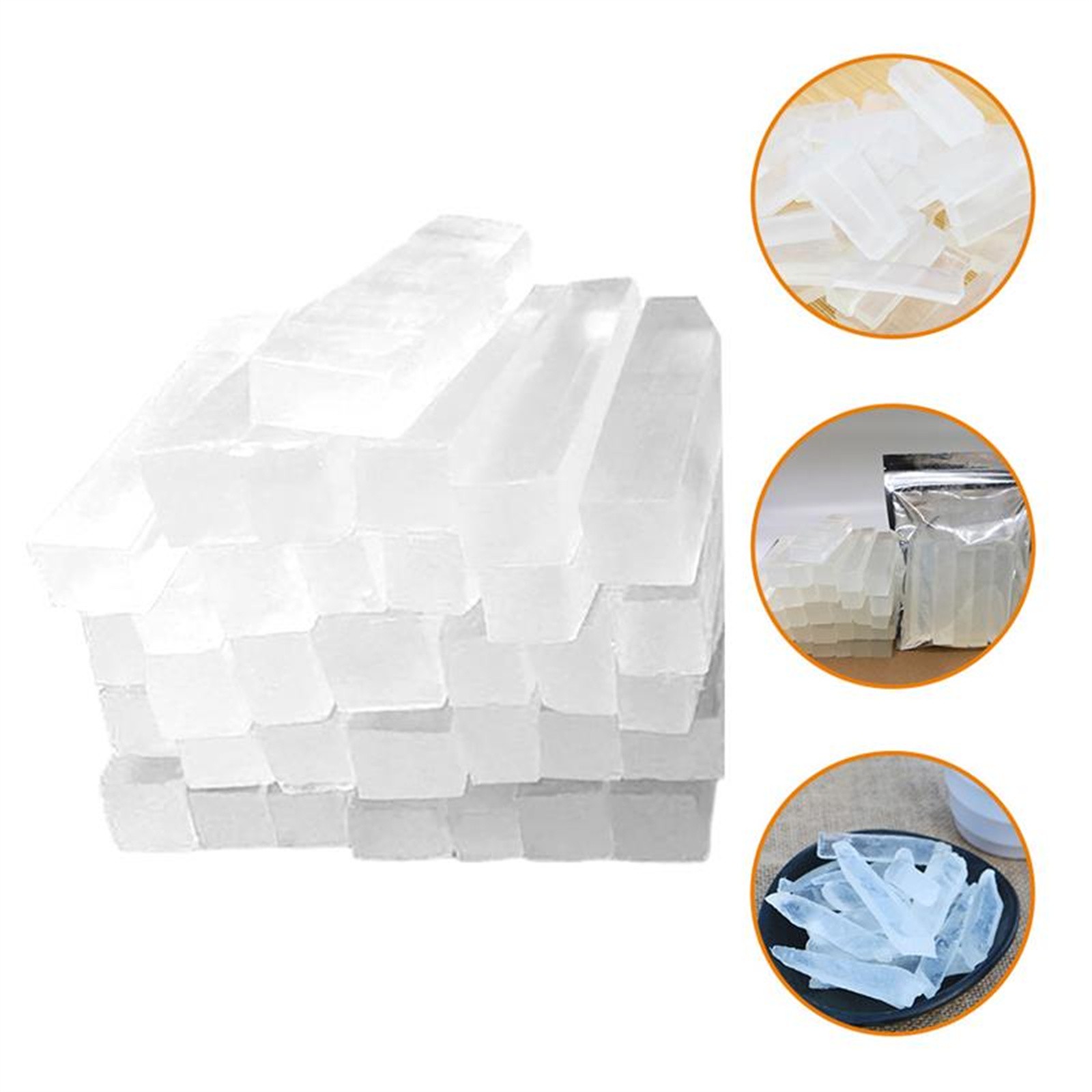 Soap Making Accessories - 250G zakje heldere glycerine handzeepbasis, biologische