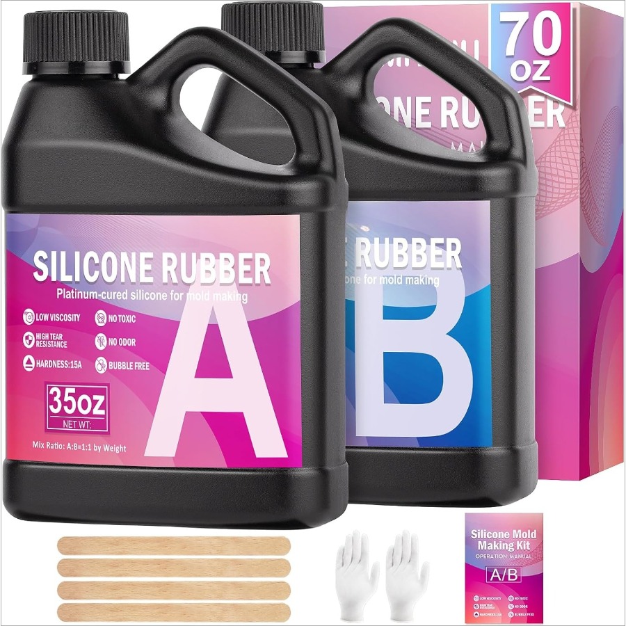 Soap Making Gloves - Siliconen mal maken kit, 38.8oz 15A