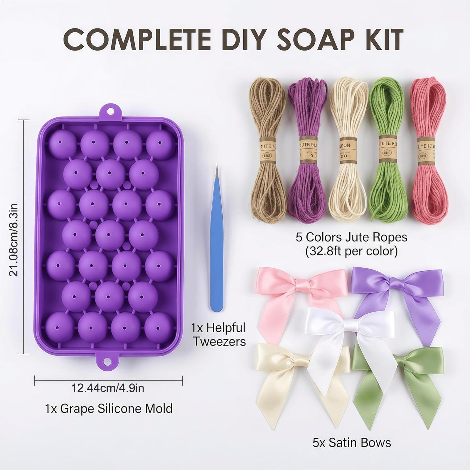 DIY Zeepmaakset Druivenzeepvor - Soap Making Essentials recensie en prijs
