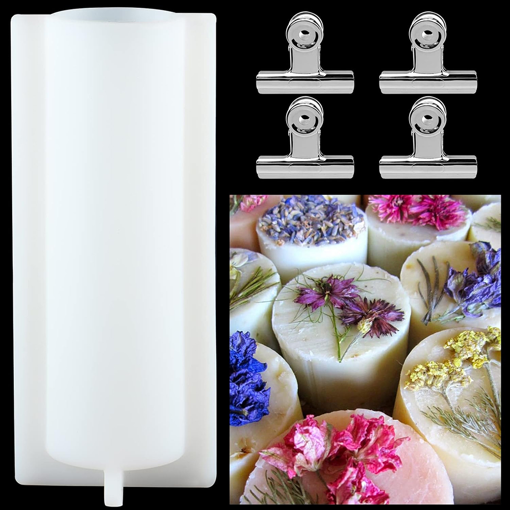 Grote cilindrische zeepvorm me - Soap Making Books recensie en prijs