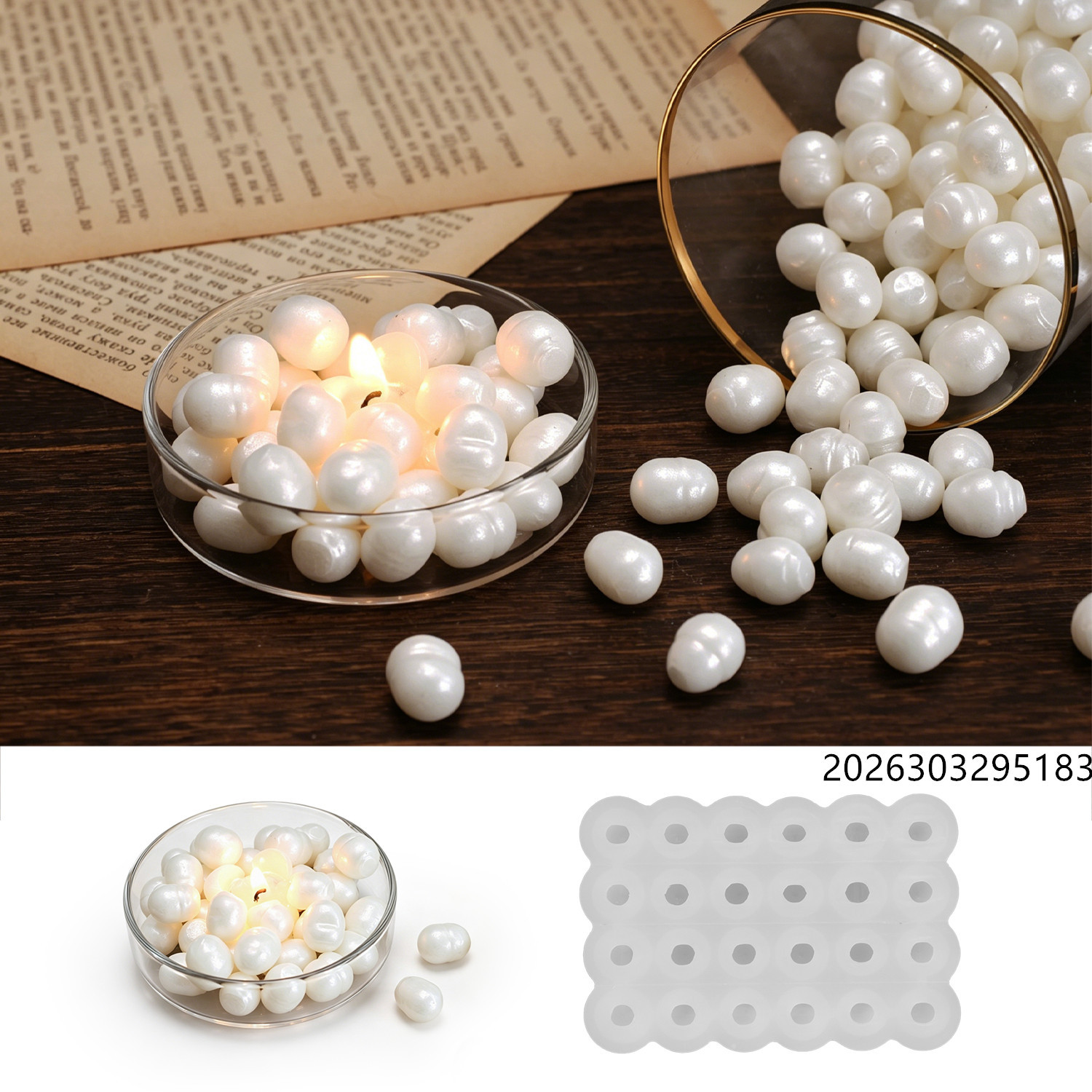 Healing Ocean Pearl Mirror Wax - Soap Making Gloves recensie en prijs