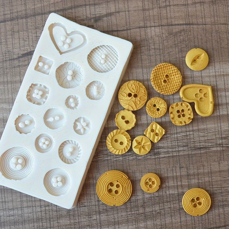 Knopvormige siliconen mal voor - Soap Making Gloves recensie en prijs