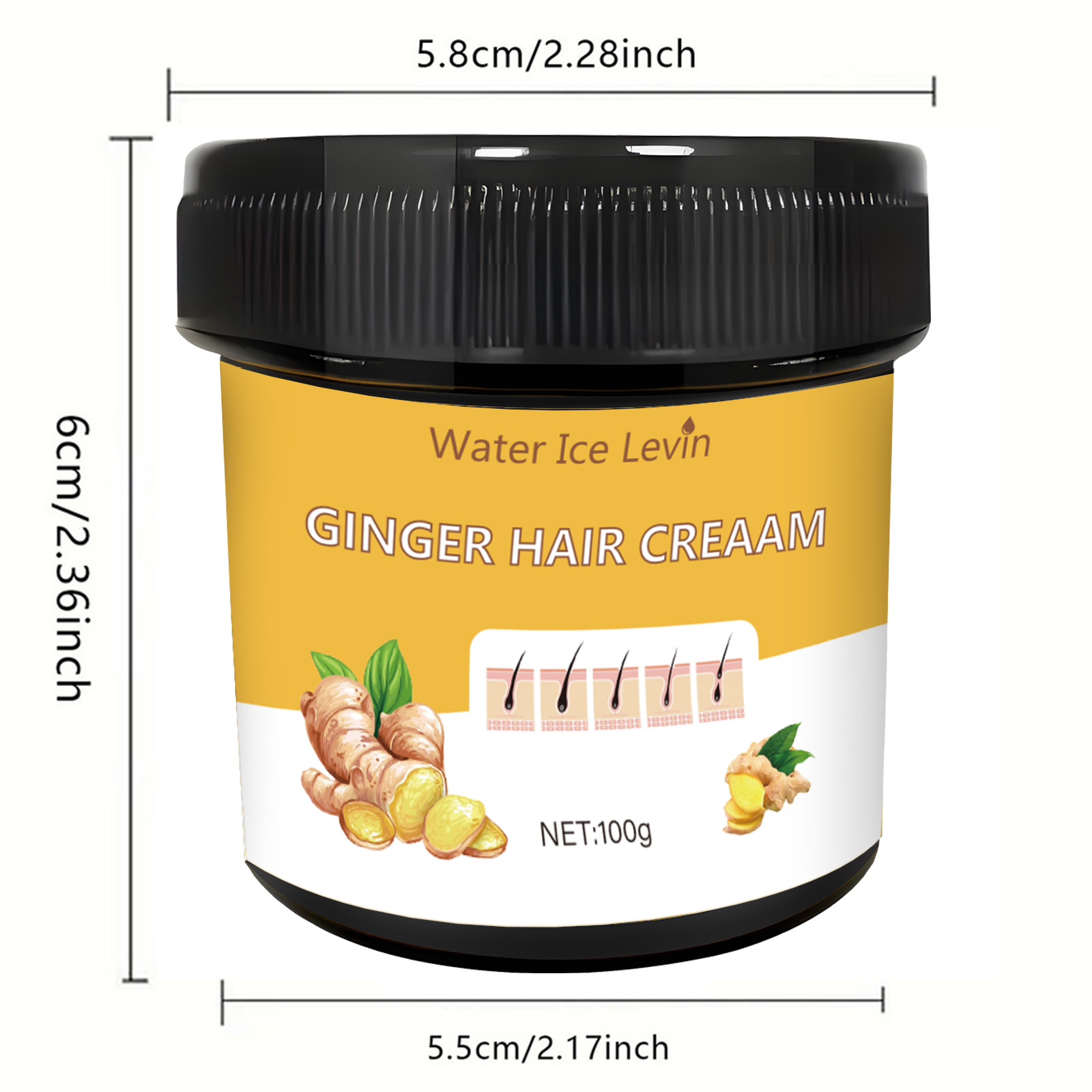 Haarcrème met gembergeur, een  - Coconut Oil Refined recensie en prijs