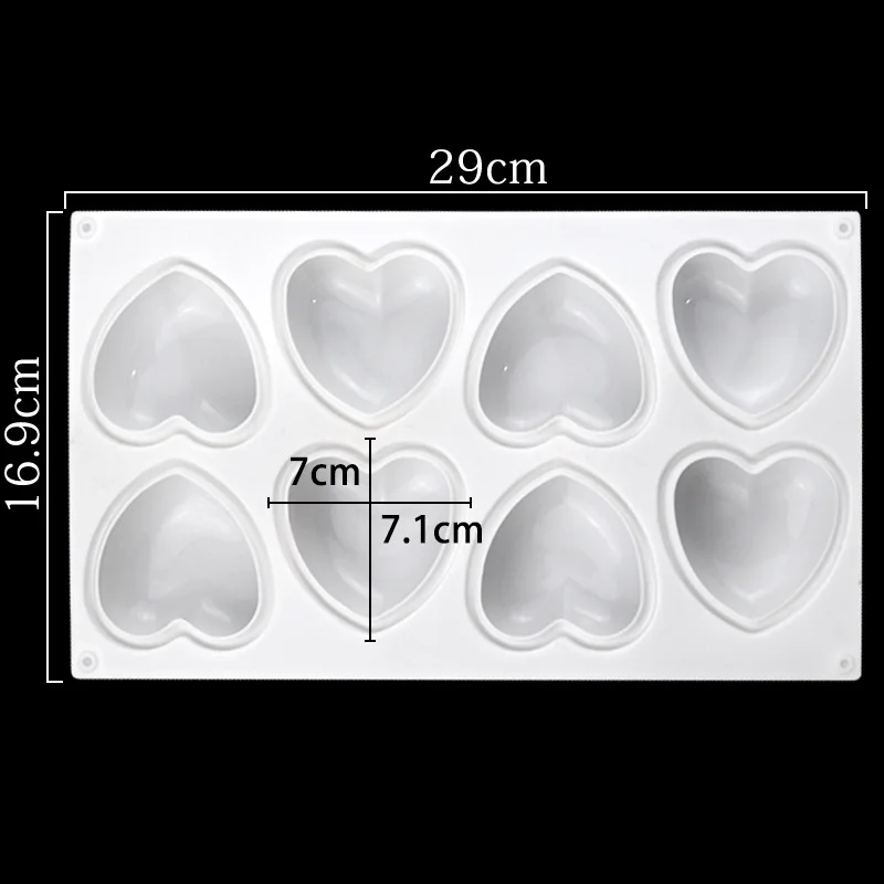 Liefde Hart Siliconen Zeep Sch - Soap Making Accessories recensie en prijs