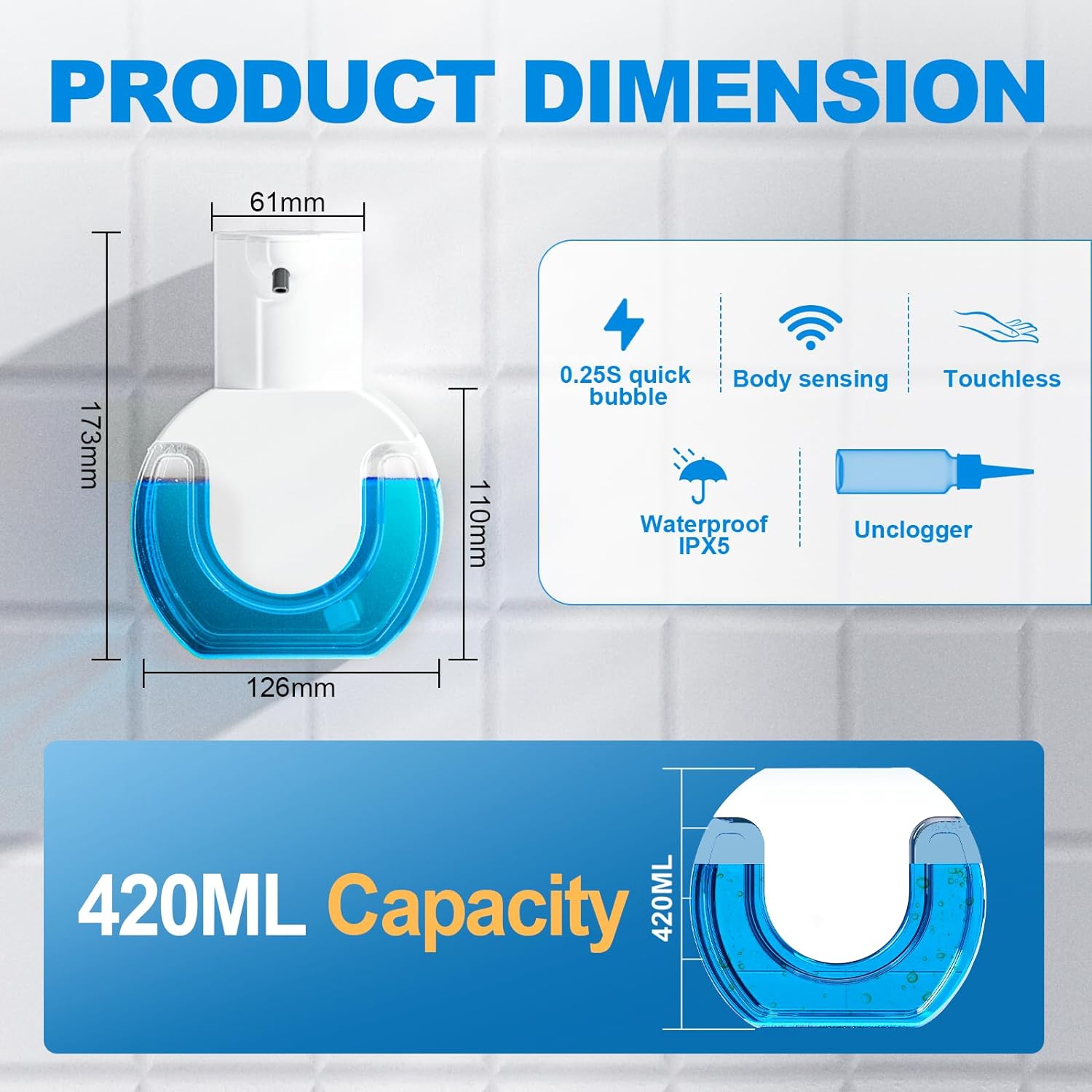 420 ml grote capaciteit touchl - Soap Making Machine recensie en prijs