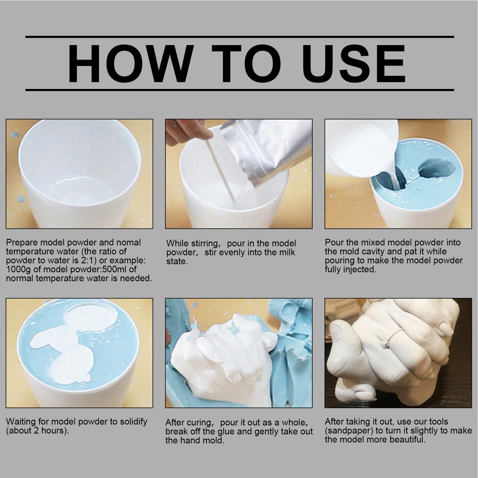 Baby Hand- en Voetafdruk Gipss - Soap Making Accessories recensie en prijs