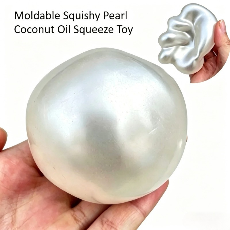 Vormbaar Squishy Parel Kokosol - Coconut Oil Refined recensie en prijs