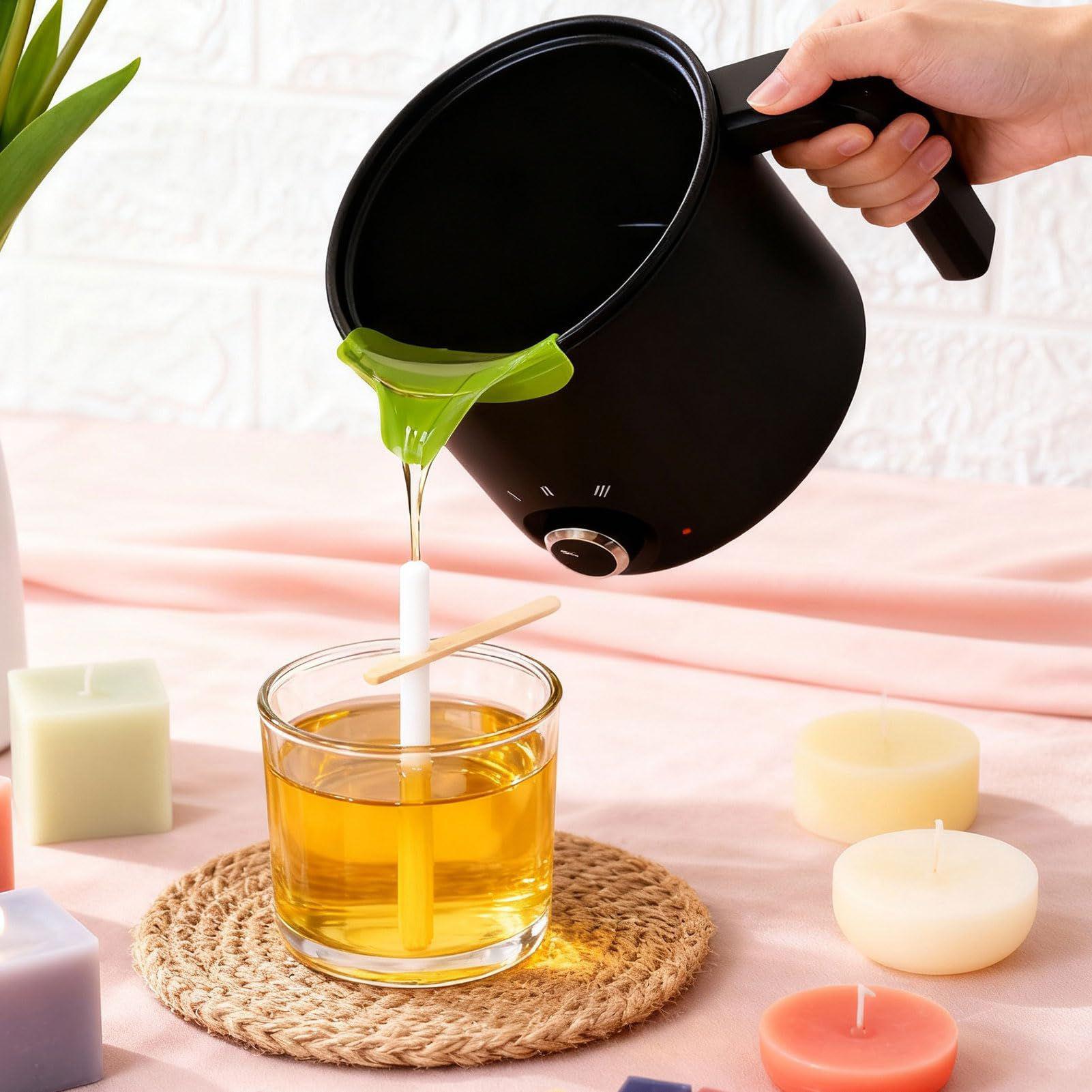 Kaarswas smeltpot 1,5L grote r - Soap Making Essentials recensie en prijs