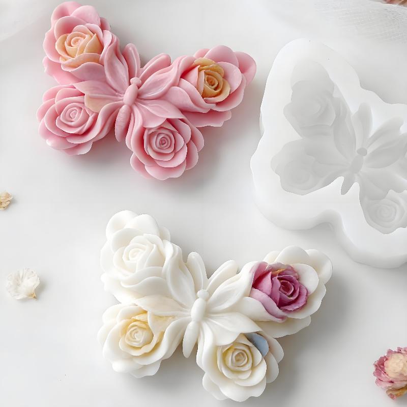 DIY Rose Butterfly Form silico - Soap Making Gloves recensie en prijs