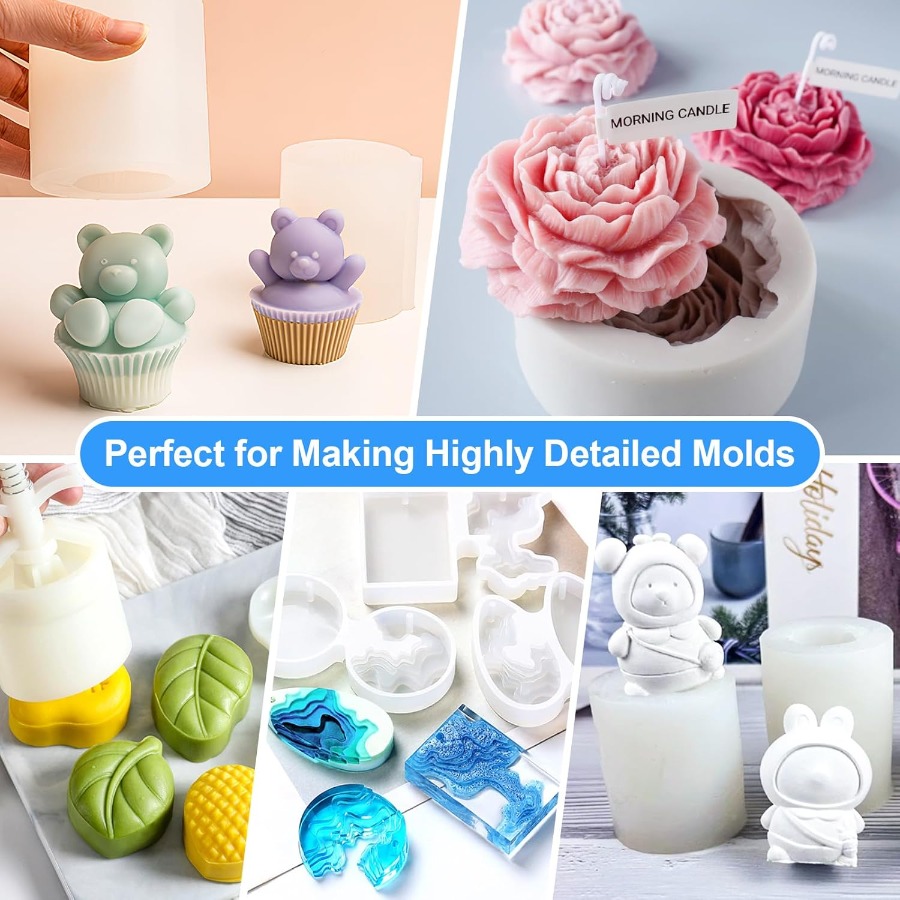 Siliconen mal maken kit, 38.8o - Soap Making Gloves recensie en prijs